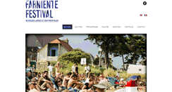 Desktop Screenshot of farniente-festival.org